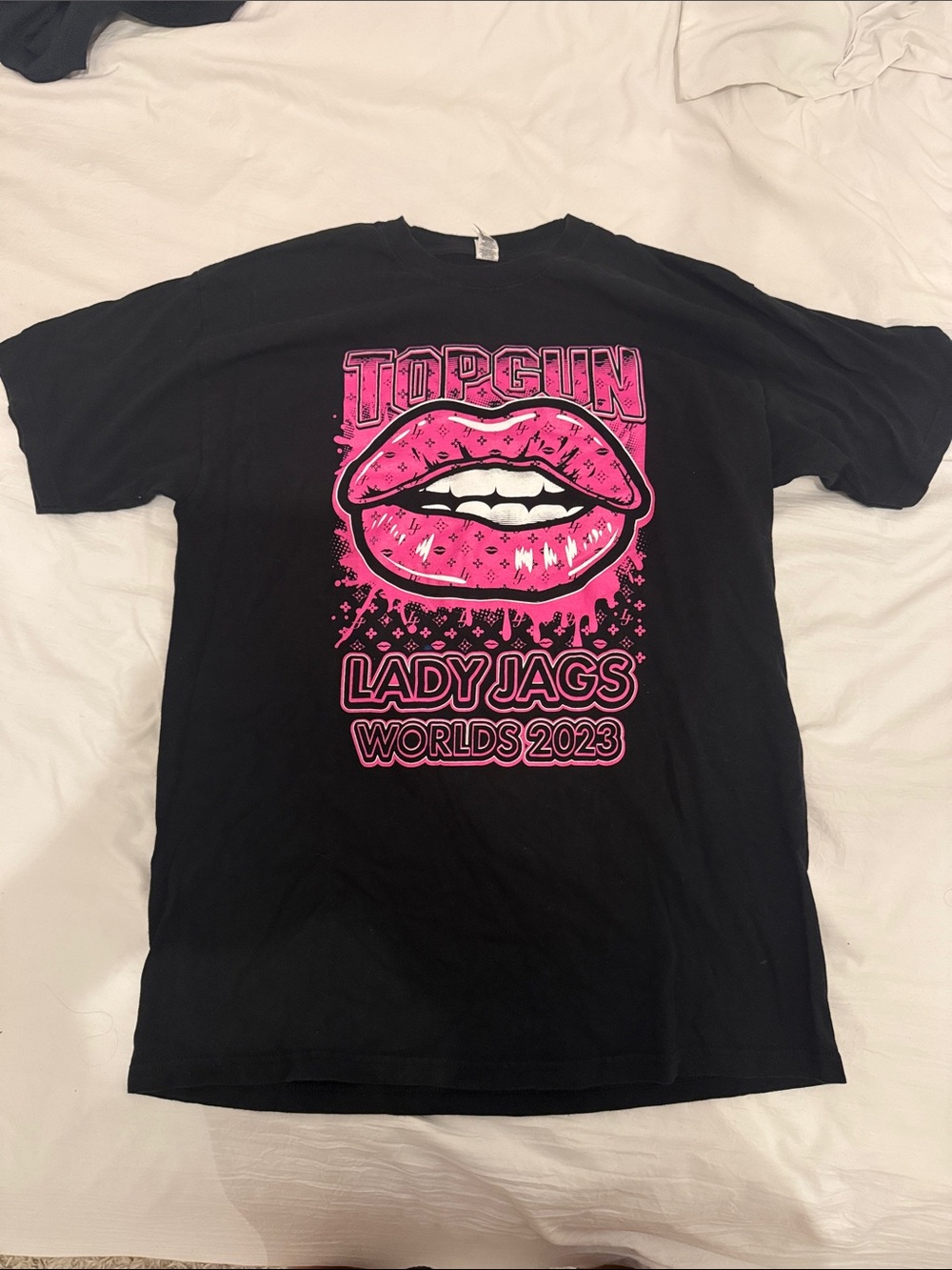 Top Gun Lady Jags Worlds 2023 Black Tee